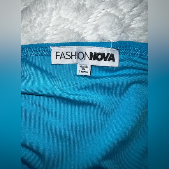 Blue 2 Piece Skirt Set - Picture 5 of 10